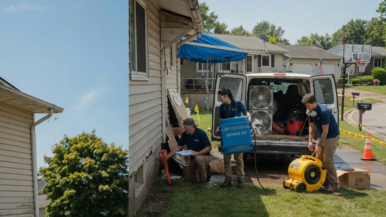 Ceiling Leak Cleanup in Fort Calhoun, NE near me