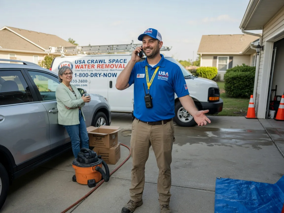Crawl Space Water Removal Fort Calhoun, NE FAQs